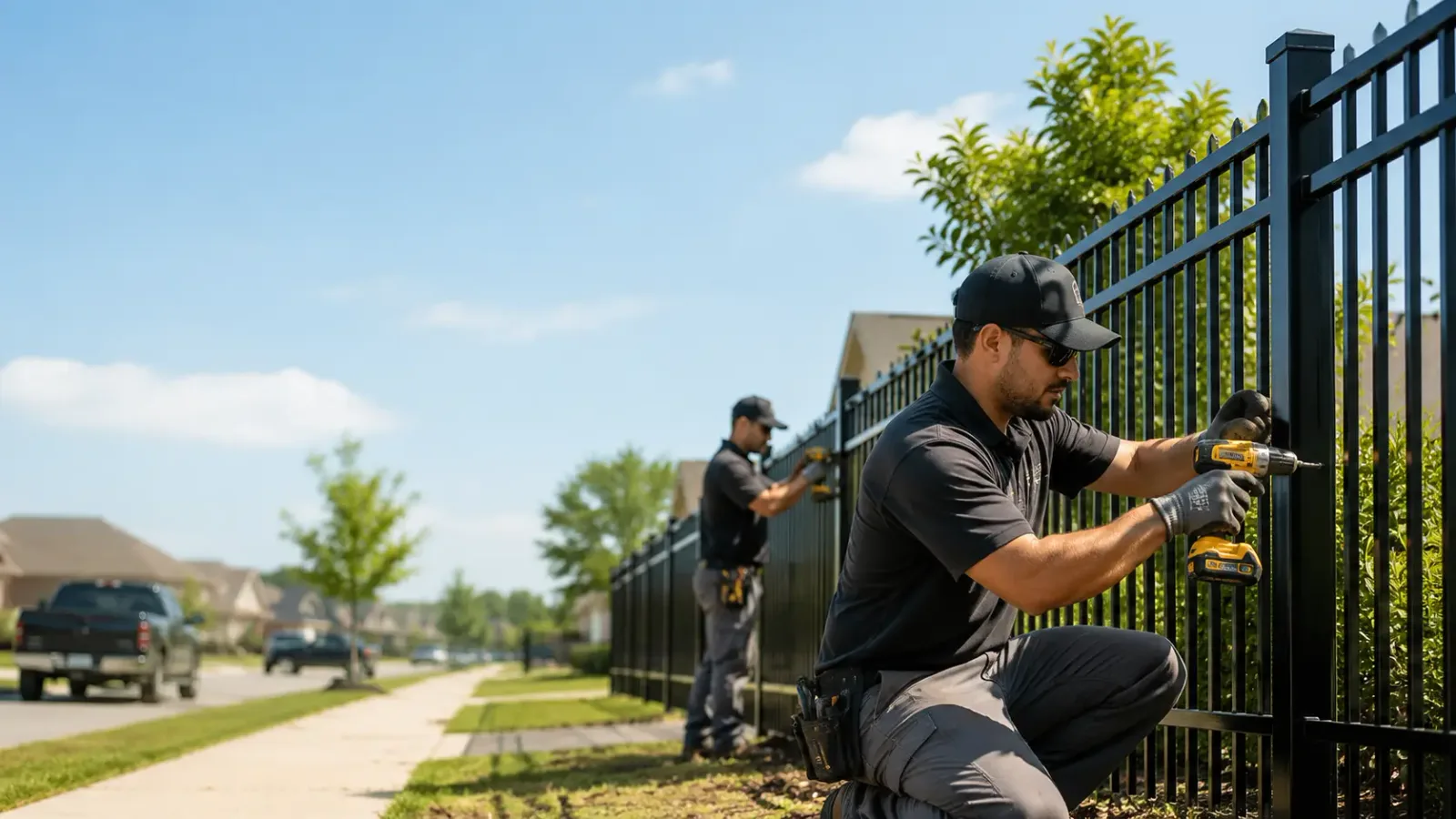 Metal Fence Installation in Lake Geneva, WI